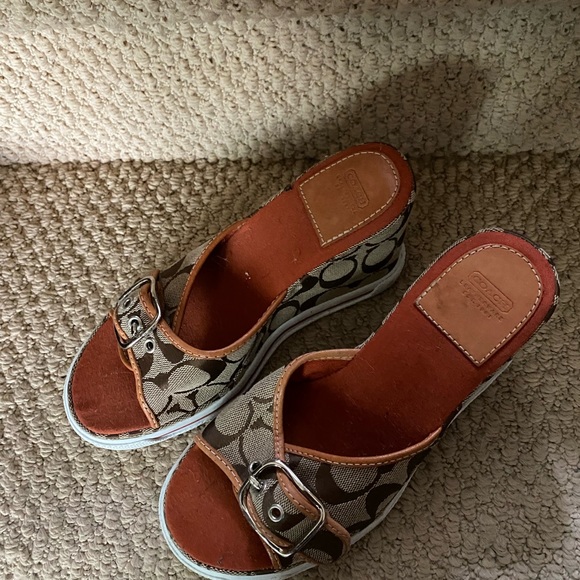 Coach Alyssa sneaker wedge sandals - Picture 8 of 8